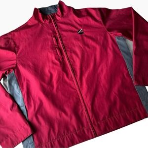 Cummins Diesel Red Trucker Jacket Coat Windbreaker Men's Size XL